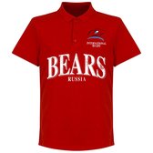 Rusland Rugby Polo - Rood - S