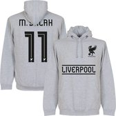 Liverpool M. Salah 11 Team Hoodie - Grijs - Kinderen - 104