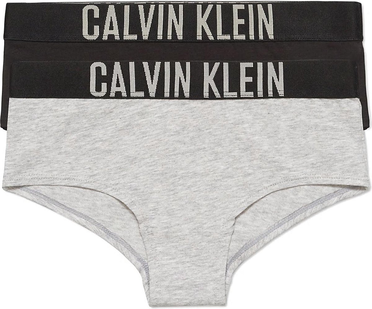 Calvin Klein Onderbroek - Maat 164/170 - Meisjes - zwart/ grijs Maat  164/170 | bol