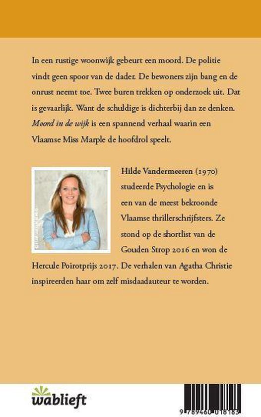 Wablieft 0 - Moord in de wijk, Hilde Vandermeeren | 9789460018183 ...