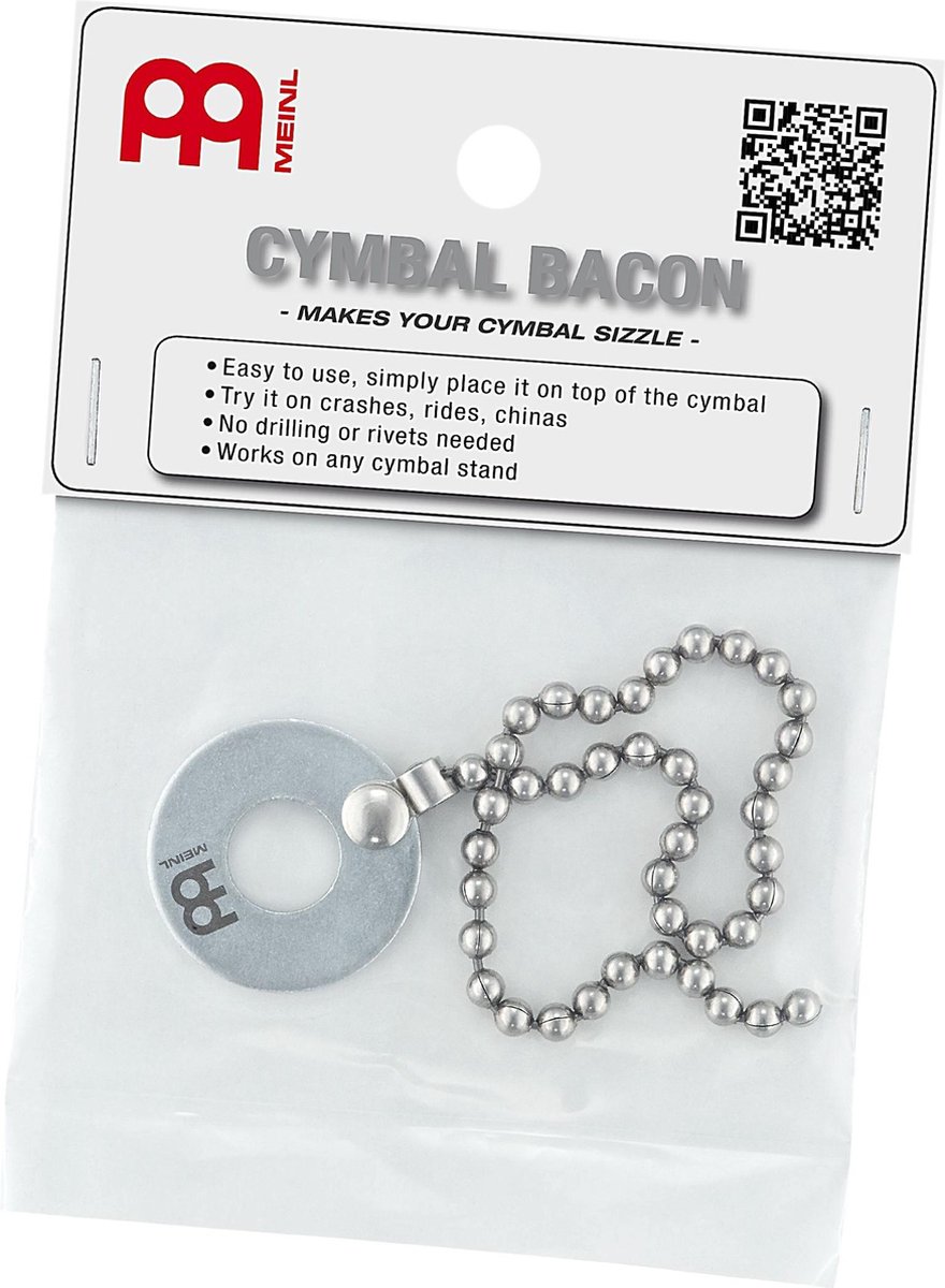 Meinl Cymbal Bacon – Cymbal Accessoire voor Extra Sustain & Sizzle