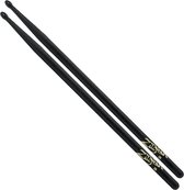 7AN Hickory Sticks, zwart zwart Finish, Nylon Tip