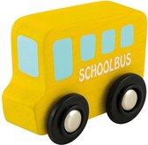 Sevi Schoolbus Mini Geel 7 Cm