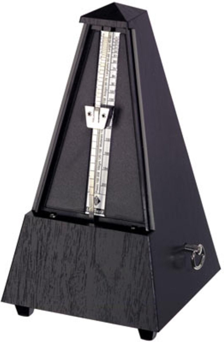 Wittner 845161 mechanische metronoom zwart