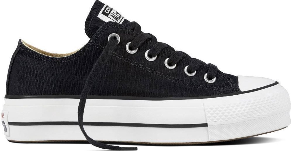 Converse Dames Sneakers Chuck Taylor Allstar Lift - Zwart - Maat 36 |  bol.com