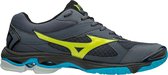 Mizuno Wave Bolt 7 Navy / Geel maat 44