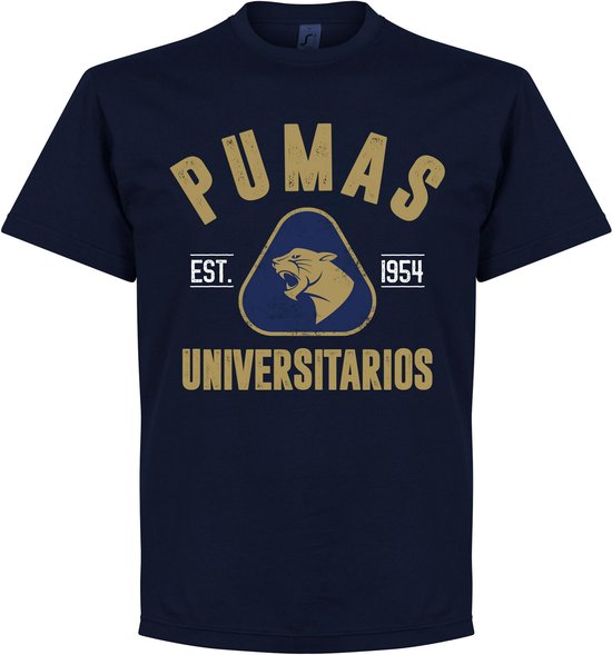 Pumas Unam Established T-shirt - Navy - XXXL