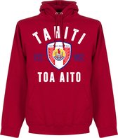 Tahiti Established Hooded Sweater - Rood - M