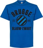 Brugge Established T-Shirt - Blauw - XXXXL
