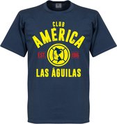 Club America Established T-Shirt - Blauw - XL