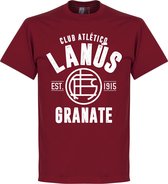 Lanus Established T-Shirt - Chilli Rood - XXL