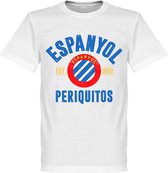 Espanyol Established T-Shirt - Wit - XL