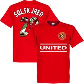 Manchester United Solskjaer 20 Gallery Team T-Shirt - Rood - XXXXL