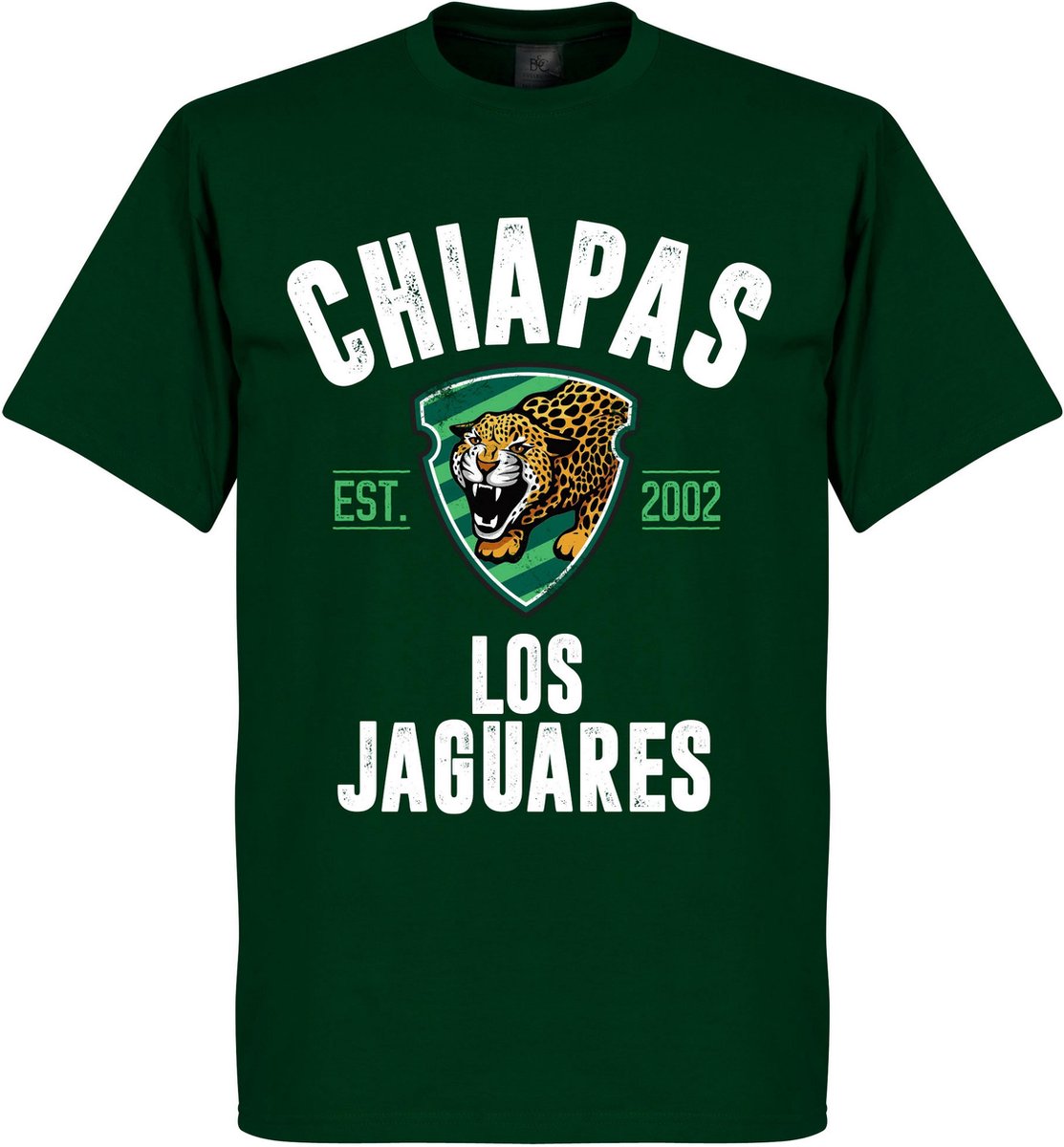 Chiapas Estabished T-Shirt - Donkergroen - XXXL