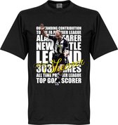 Shearer Legend T-Shirt - Zwart - Kinderen - 128