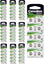 Camelion Alkaline AG3 LR41 G3 SR41W 392 1.5V knoopcel batterij - 100 Stuks (10 Blisters a 10St)