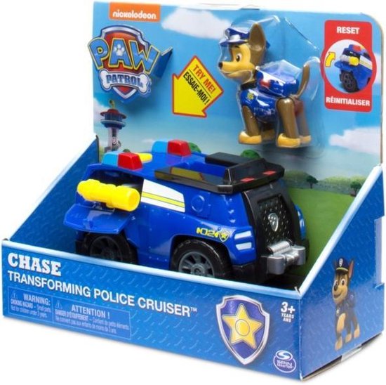 chase transforming police cruiser