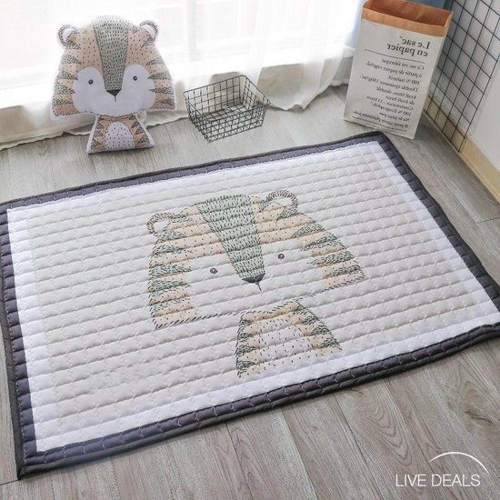 rol delicaat cascade Groot Speelkleed Baby | Speelmat Baby | Vloerkleed Kinderkamer |  Speeltapijt | Baby... | bol.com