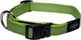 Rogz For Dogs Lumberjack Halsband - Lime - 25 mm x 43-73 cm