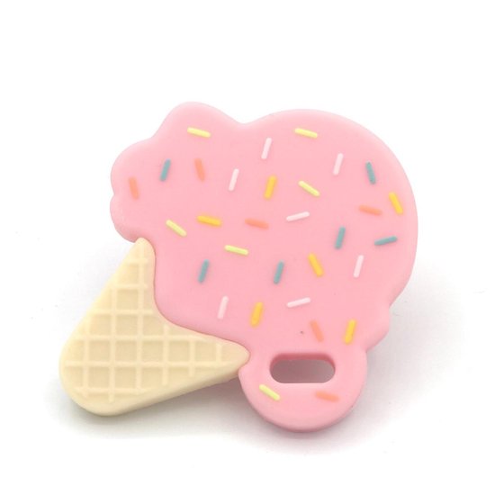 IJsje Bijtketting Kauwsieraad - Roze