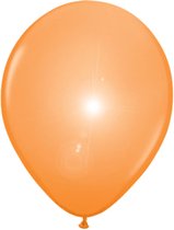 Led ballon oranje 5 stuks
