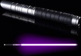 lightsaber - lichtzwaard - laser zwaard - zwaard met licht en geluid - oplaadbaar - lightsaber replica - metaal handvat - alle kleuren in 1- licht en geluid effecten