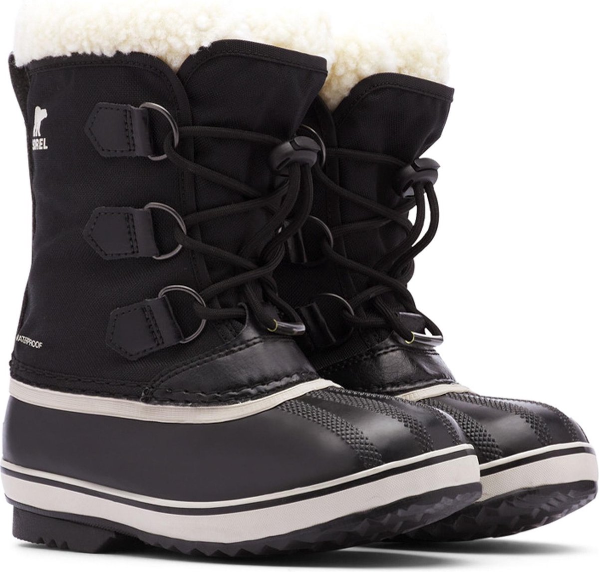 Sorel Yoot Pac Nylon Wp Meisjes/Jongens Winterboots Zwart