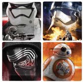 Funko Homewares - Star Wars Fotografische Karakters Melamine Bord 4-Set