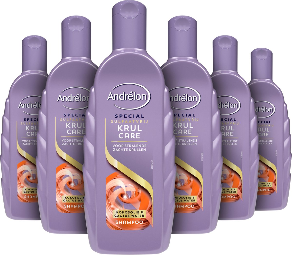 Andrélon Special Colour & Care Sulfaatvrij Shampoo - 6 x 300 ml -  Voordeelverpakking | bol
