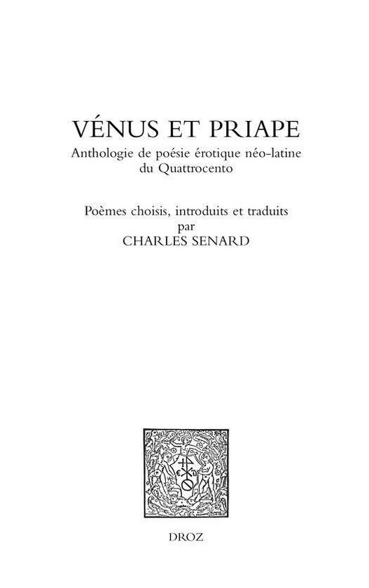 Textes courants - Vénus et Priape - cover