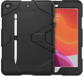 Hoes geschikt voor iPad 2021 / 2020 / 2019 10.2 Inch - Ingebouwde Screenprotector - Robuuste Armor Case Hoes