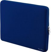 Duurzame / Stevige Laptophoes Blauw 15,6" Inch - Sleeve - Laptopcase - Laptoptas - Neopreen
