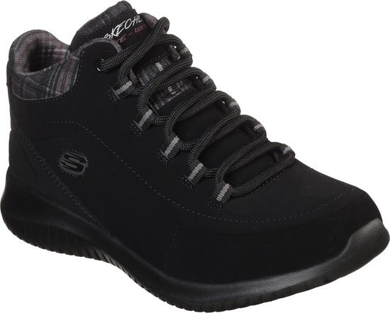 Skechers Ultra Flex Just Chill Dames Sneakers - Zwart - Maat 37 | bol.com