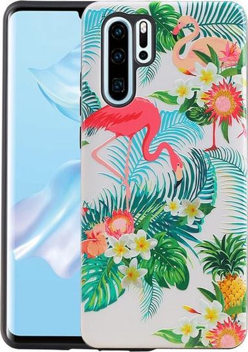 Flamingo Design Hardcase Backcover voor Huawei P30 Pro