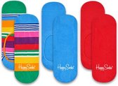 Happy Socks Liner Socks Multi Stripe 3-Pack, Maat 41/46
