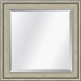 Spiegel Canaletto Ivoor-zilver small 45mm  Buitenmaat 40x50cm