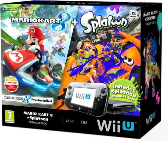 Nintendo Wii U Premium Pack Console - 32GB - Zwart - Wii U | bol