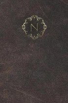Monogram  N  Notebook