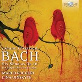 Lina Uinskyte Marco Ruggeri - J.C. Bach: Sonatas For Harpsichord And Violin (CD)