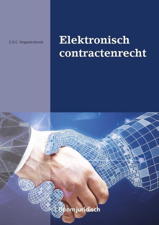 Boom Juridische studieboeken - Elektronisch contractenrecht - cover