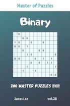 Master of Puzzles - Binary 200 Master Puzzles 11x11 vol. 28