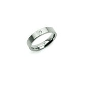 Boccia Titanium 0121.0461 Dames Ring 19.50 mm maat 61