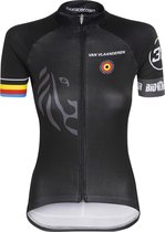 Bioracer Van Vlaanderen Pro Race Jersey Dames, zwart Maat XXL