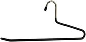 De Kledinghanger Gigant - 50 x Broekhanger metaal met zwarte anti-slip coating, 32 cm