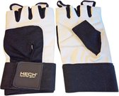 Hech - Trainingshandschoenen - Unisex - Workout Gloves - Wit-Zwart - XXL