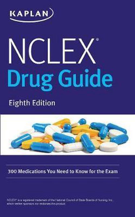 NCLEX Drug Guide, Kaplan Nursing 9781506245195 Boeken