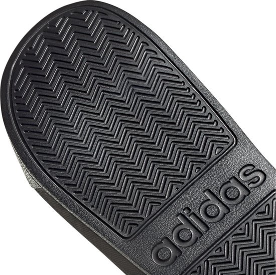 adidas Slippers - Maat 39 - Unisex - zwart/wit - adidas