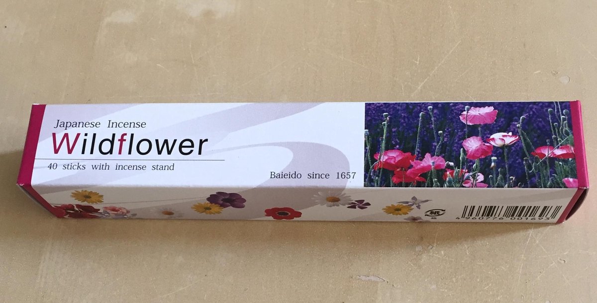 Wildflower - Japanse wierook - Baieido - Bloemen