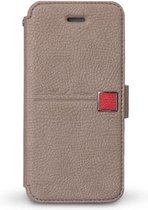 Zenus hoesje voor Samsung Galaxy Note 2 Masstige Color Point Diary Series - Grey