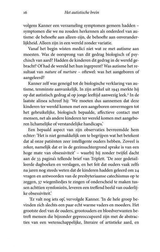 Het autistische brein